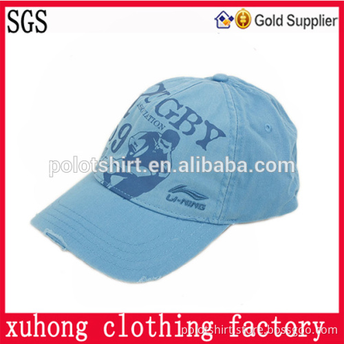 custom-made 5 panels washed cotton customize pattern baseball cap